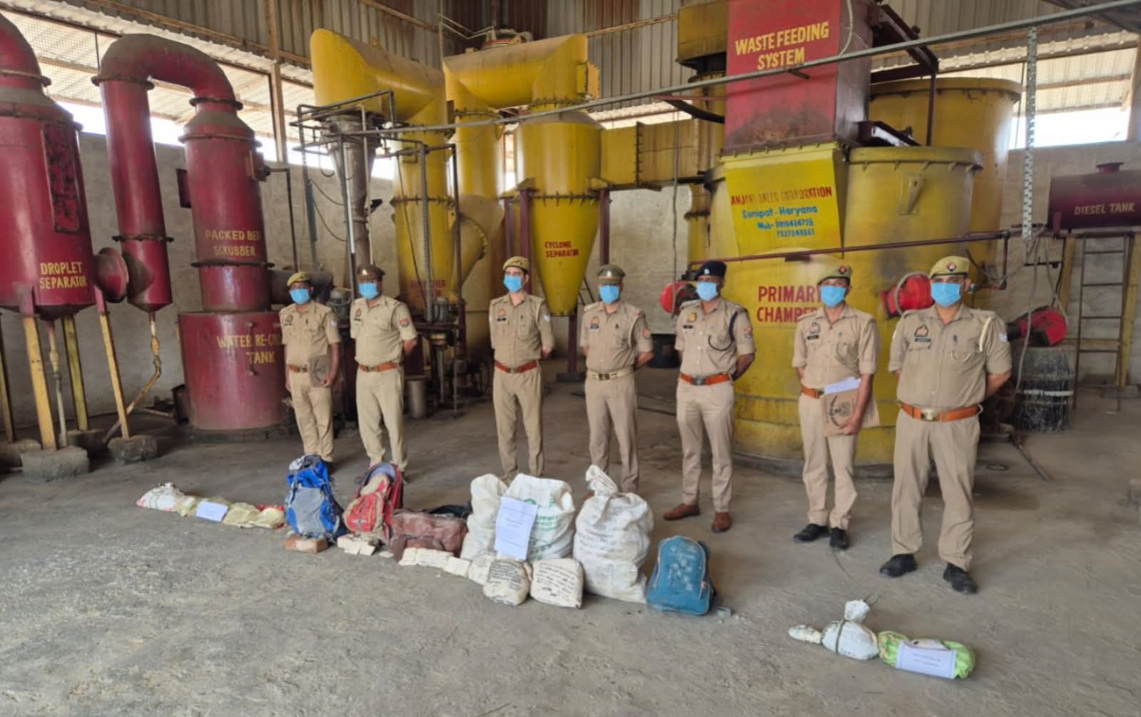 महराजगंज में ‘ऑपरेशन दहन’ के तहत 157 किलो से अधिक मादक पदार्थ नष्ट, 58 लाख की खेप का विधिवत निस्तारण