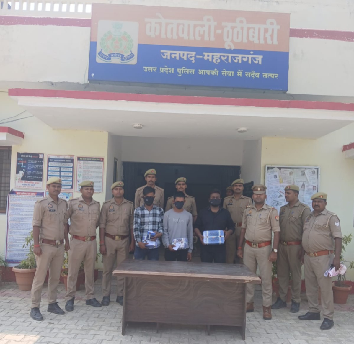 मादक पदार्थों की तस्करी के विरुद्ध बड़ी कार्रवाई; तीन अभियुक्त गिरफ्तार